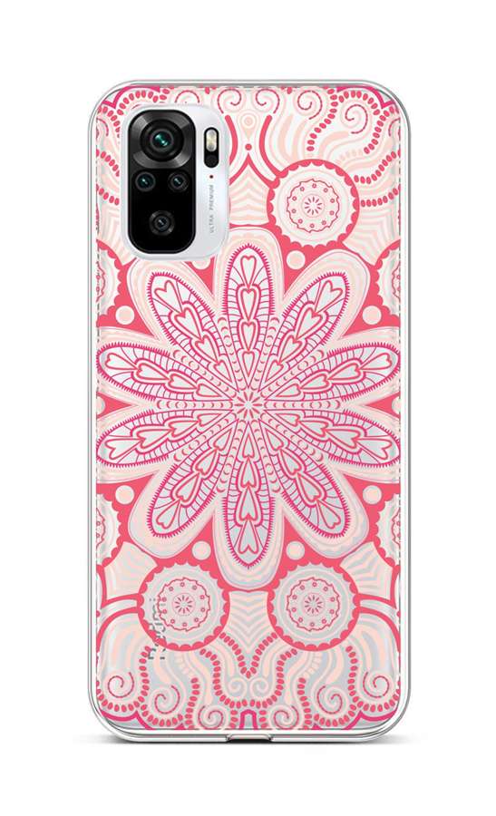 Levně Kryt TopQ Xiaomi Redmi Note 10 silikon Romantic Mandala 59034 (pouzdro neboli obal na mobil Xiaomi Redmi Note 10)