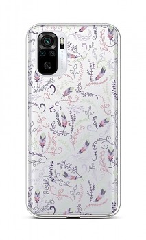 Zadní silikonový kryt na Xiaomi Redmi Note 10 Peříčka 2
