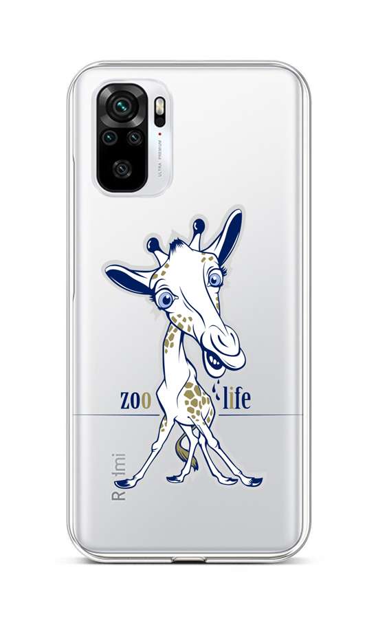 Levně Kryt TopQ Xiaomi Redmi Note 10 silikon Zoo Life 59044 (pouzdro neboli obal na mobil Xiaomi Redmi Note 10)