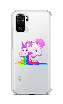 Zadní silikonový kryt na Xiaomi Redmi Note 10 Rainbow Splash