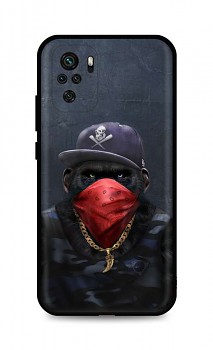 Zadní silikonový kryt DARK na Xiaomi Redmi Note 10 Monkey Gangster