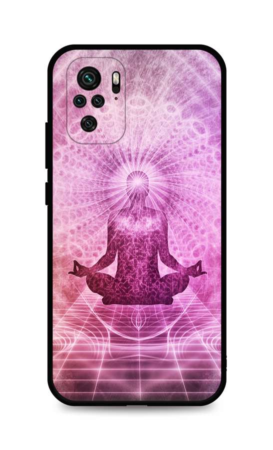 Zadní silikonový kryt DARK na Xiaomi Redmi Note 10 Energy Spiritual