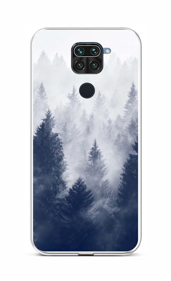 Zadní silikonový kryt na Xiaomi Redmi Note 9 Mlha