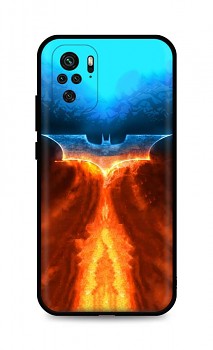 Zadní silikonový kryt DARK na Xiaomi Redmi Note 10 Fiery Batman