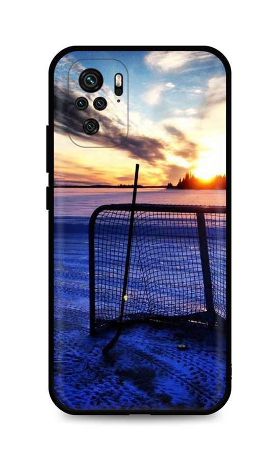 Zadní silikonový kryt DARK na Xiaomi Redmi Note 10 Hockey Sunset