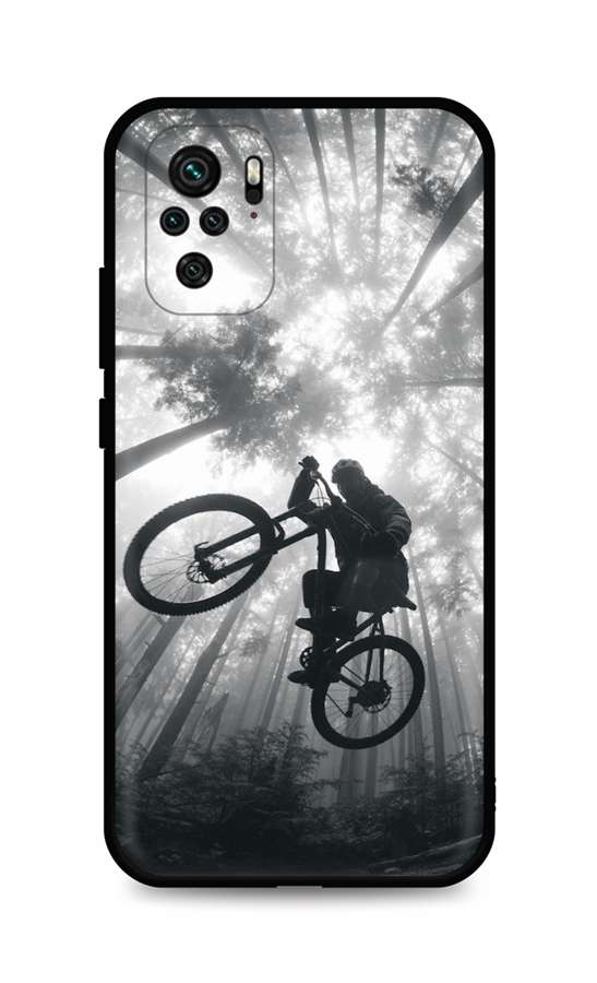 Zadní silikonový kryt DARK na Xiaomi Redmi Note 10 Freeride