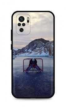 Zadní silikonový kryt DARK na Xiaomi Redmi Note 10 Hockey Goalie