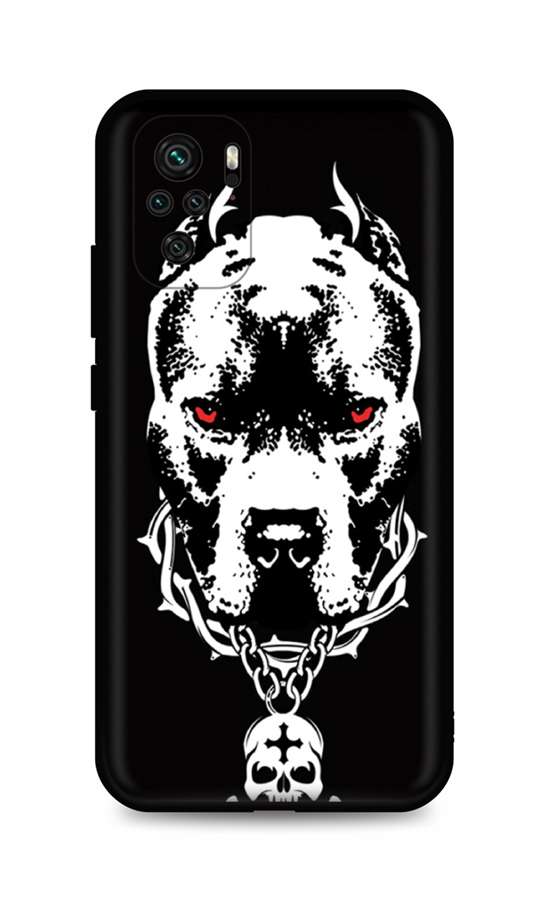 Levně Kryt TopQ Xiaomi Redmi Note 10 silikon Fighting Dog 59235 (pouzdro neboli obal na mobil Xiaomi Redmi Note 10)