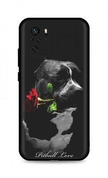 Zadní silikonový kryt DARK na Xiaomi Redmi Note 10 Pitbull Love