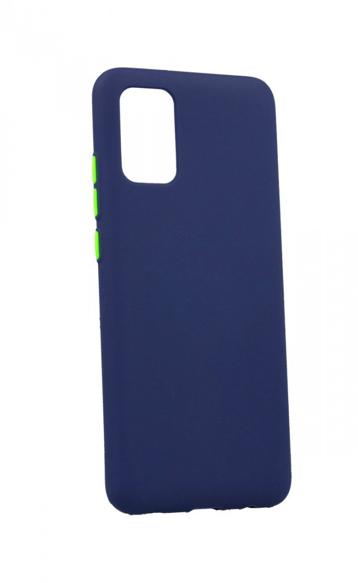 Kryt TopQ Solid Samsung A02s silikon modrý 59288 (pouzdro neboli obal na mobil Samsung A02s)