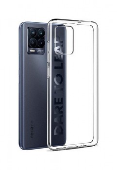 Ultratenký silikonový kryt na Realme 8 0,5 mm průhledný