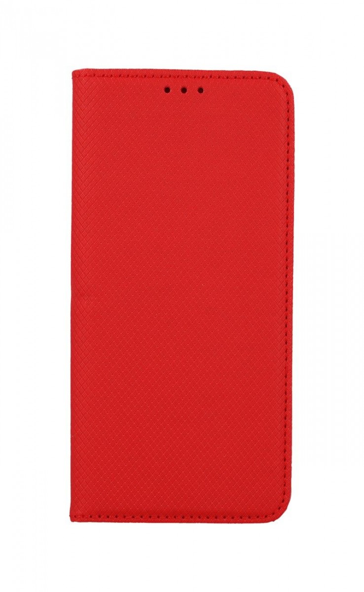 Levně Pouzdro TopQ Samsung S21 Plus Smart Magnet knížkové červené 59416 (kryt neboli obal na mobil Samsung S21 Plus)