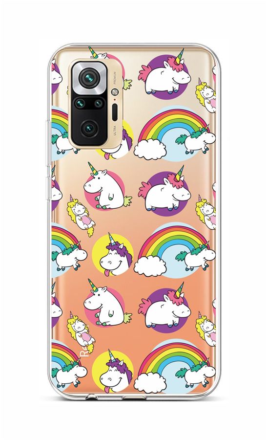 Zadní silikonový kryt na Xiaomi Redmi Note 10 Pro Chunky Unicorns   