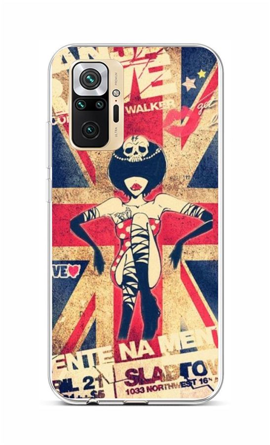 Zadní silikonový kryt na Xiaomi Redmi Note 10 Pro Svůdnice   