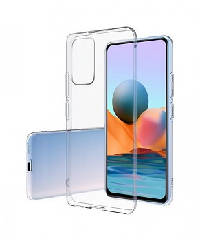 Zadní silikonový kryt na Xiaomi Redmi Note 10 5G 2 mm průhledný