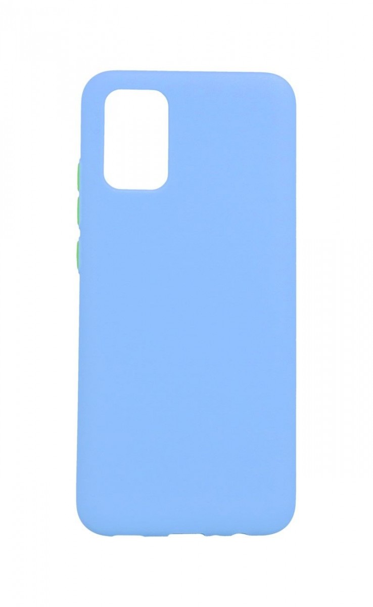 Kryt TopQ Solid Samsung A02s silikon světle modrý 59587 (pouzdro neboli obal na mobil Samsung A02s)