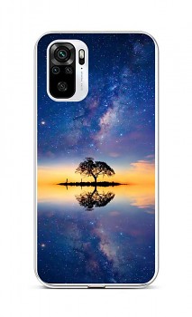 Zadní silikonový kryt na Xiaomi Redmi Note 10 Noční obloha