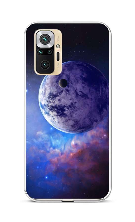 Zadní silikonový kryt na Xiaomi Redmi Note 10 Pro Planeta