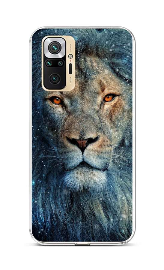 Zadní silikonový kryt na Xiaomi Redmi Note 10 Pro Kouzelný lev