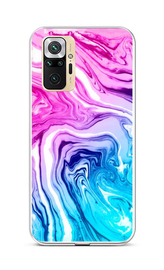 Zadní silikonový kryt na Xiaomi Redmi Note 10 Pro Malba