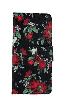 Knížkové pouzdro na Xiaomi Redmi Note 10 Květy růží