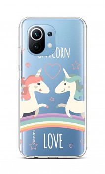 Zadní silikonový kryt na Xiaomi Mi 11 Lite Unicorn Love 