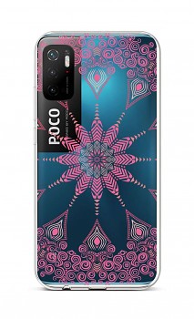 Zadní silikonový kryt na Xiaomi Poco M3 Pro Pink Mandala    