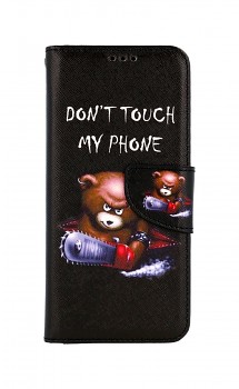 Knížkové pouzdro na Realme 8 Pro Don't Touch méďa