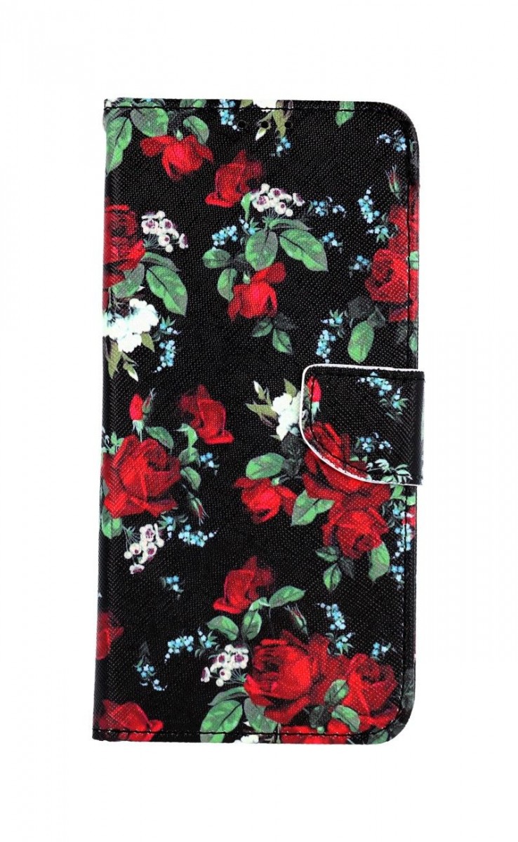 Knížkové pouzdro na Xiaomi Redmi Note 9 Pro Květy růží