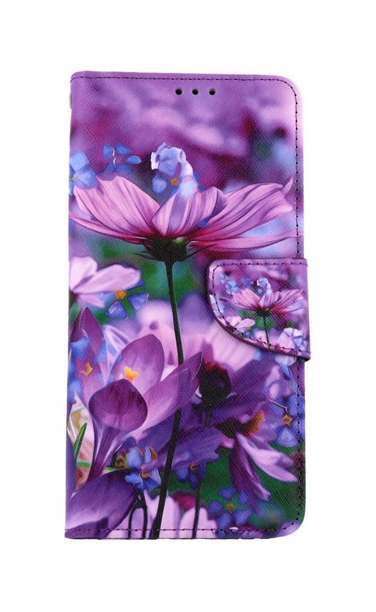 Knížkové pouzdro na Xiaomi Redmi Note 9 Rozkvetlé květy