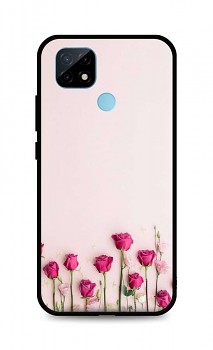 Zadní silikonový kryt DARK na Realme C21 Roses    