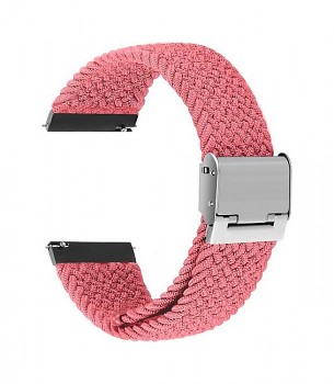 Pletený řemínek Braid pro Apple Watch 3-4-5-6-SE 38-40mm růžový