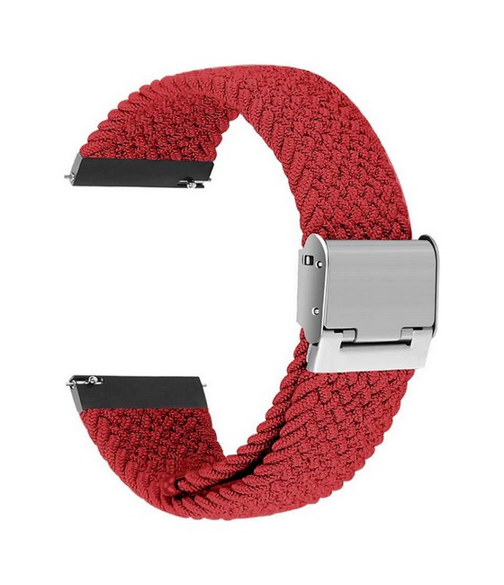 Pletený řemínek Braid pro Apple Watch 3-4-5-6-SE 42-44mm červený