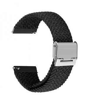Pletený řemínek Braid pro Apple Watch 3-4-5-6-SE 42-44mm černý