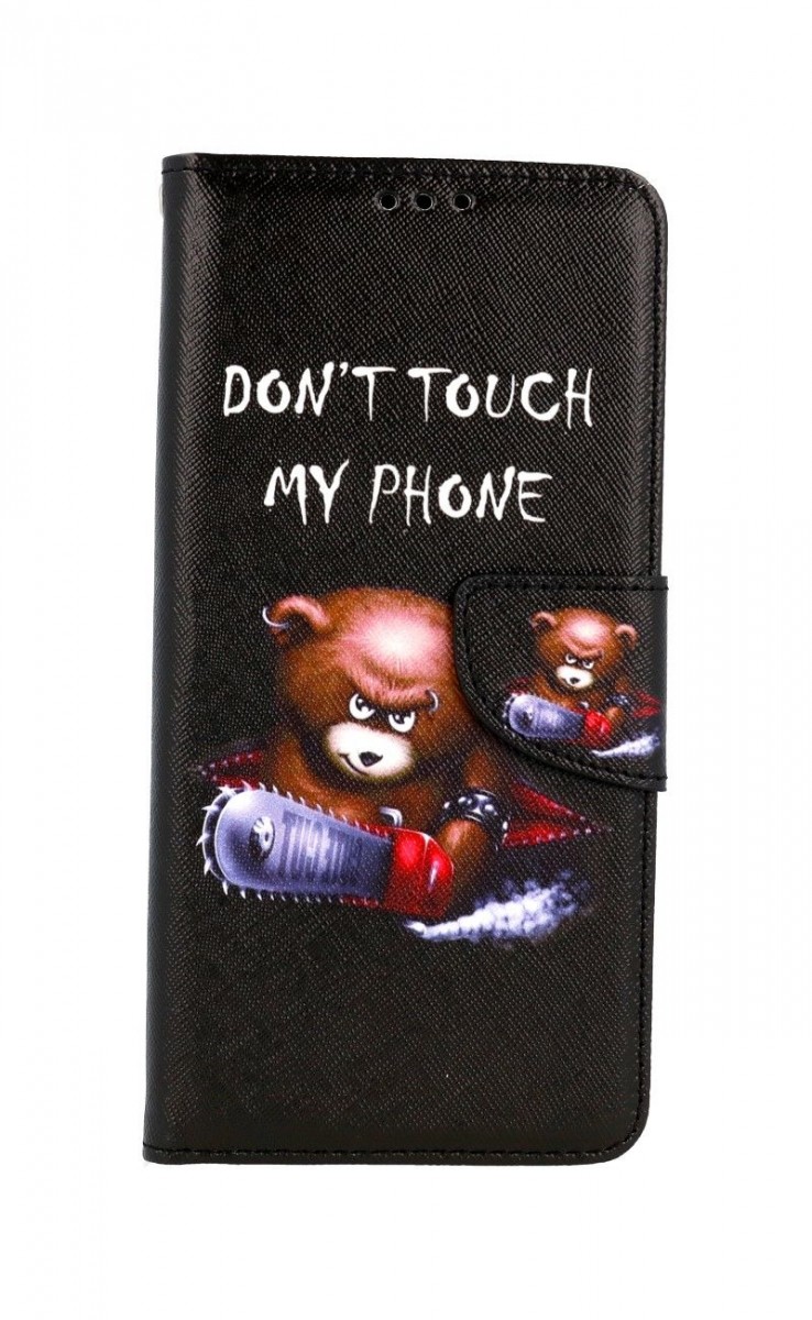 Knížkové pouzdro na Realme C21 Don´t Touch méďa