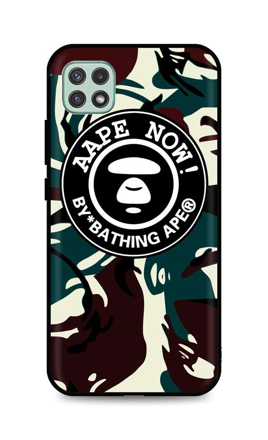 Levně Kryt TopQ Samsung A22 5G 3D silikon Army 60529 (pouzdro neboli obal na mobil Samsung A22 5G)