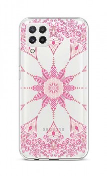 Zadní silikonový kryt na Samsung A22 Pink Mandala