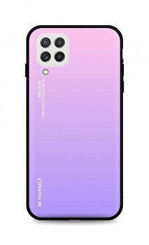 Zadní pevný kryt LUXURY na Samsung A22 duhový růžový