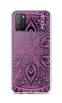 Zadní silikonový kryt na Xiaomi Poco M3 Violet Mandala