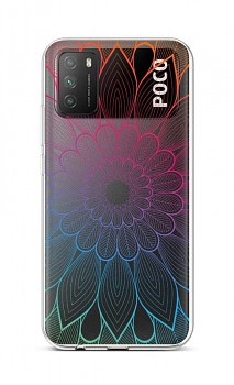 Zadní silikonový kryt na Xiaomi Poco M3 Rainbow Mandala