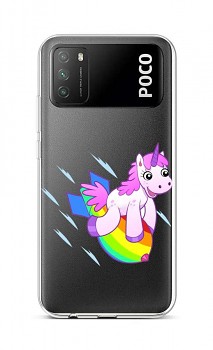 Zadní silikonový kryt na Xiaomi Poco M3 Flying Unicorn