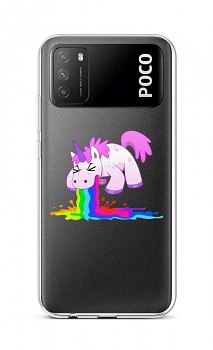 Zadní silikonový kryt na Xiaomi Poco M3 Rainbow Splash