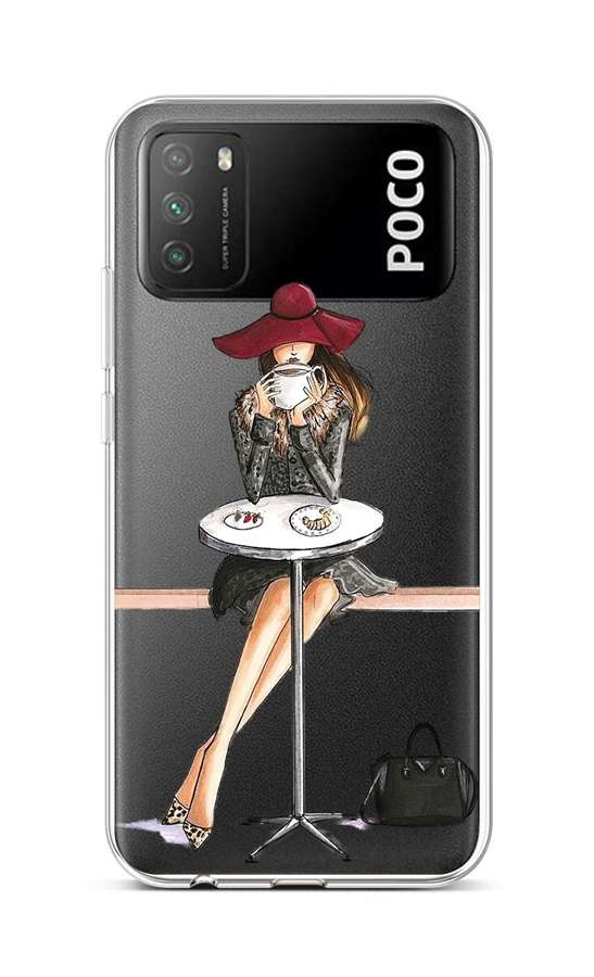 Levně Kryt TopQ Xiaomi Poco M3 silikon Lady 6 60652 (pouzdro neboli obal na mobil Xiaomi Poco M3)