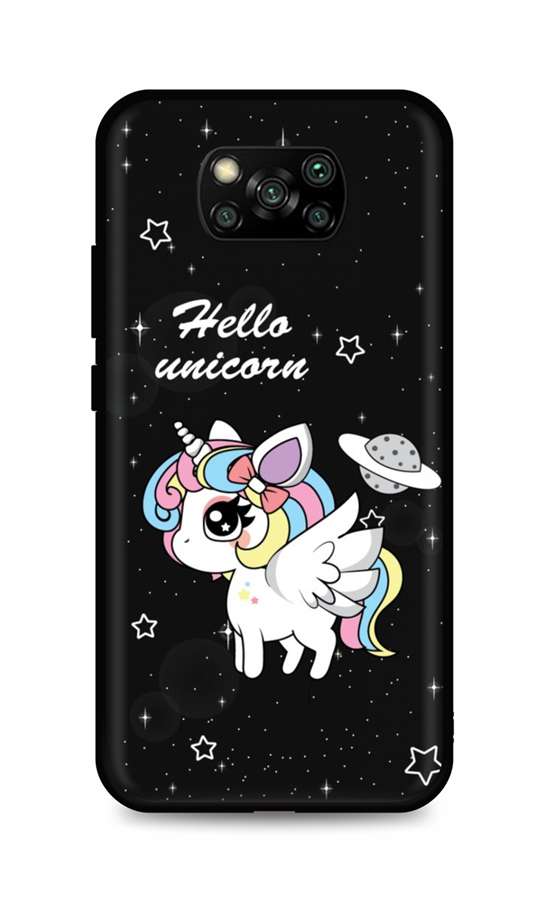 Levně Kryt TopQ LUXURY Xiaomi Poco X3 pevný Unicorn 60743 (pouzdro neboli obal na mobil Xiaomi Poco X3)