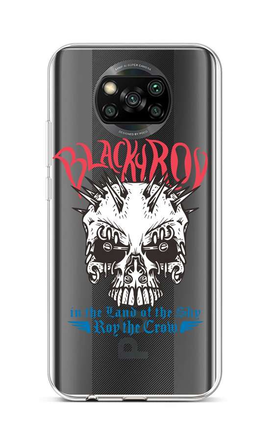 Zadní silikonový kryt na Xiaomi Poco X3 Black Roy
