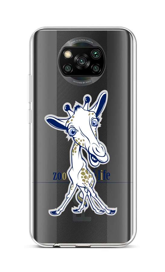 Levně Kryt TopQ Xiaomi Poco X3 silikon Zoo Life 60859 (pouzdro neboli obal na mobil Xiaomi Poco X3)