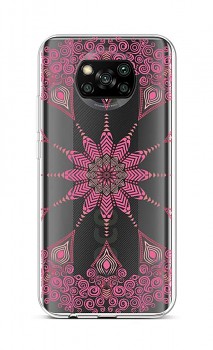 Zadní silikonový kryt na Xiaomi Poco X3 Pink Mandala