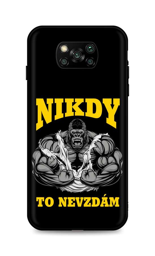Zadní silikonový kryt DARK na Xiaomi Poco X3 Gorila