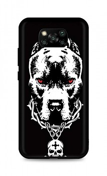 Zadní silikonový kryt DARK na Xiaomi Poco X3 Fighting Dog