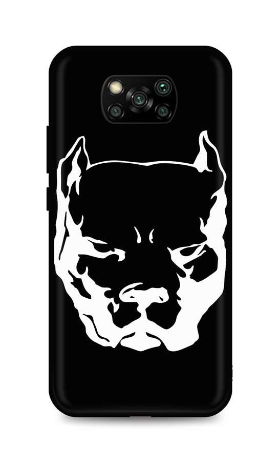 Levně Kryt TopQ Xiaomi Poco X3 silikon Pitbull 60930 (pouzdro neboli obal na mobil Xiaomi Poco X3)